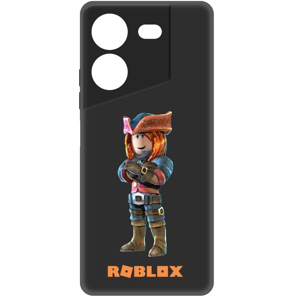 

Чехол-накладка Krutoff Soft Case Roblox-Эзебель для Tecno Pova 5 черный