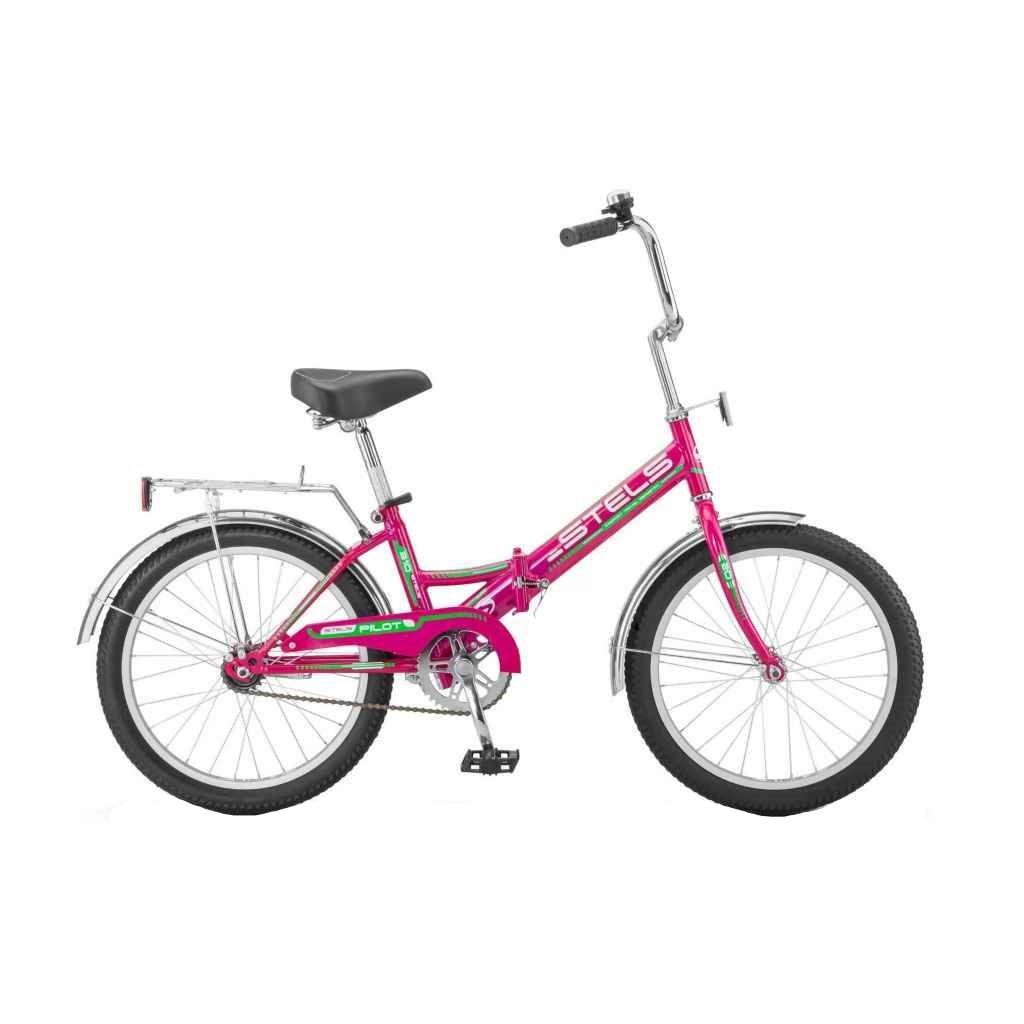 

Велосипед STELS Pilot310 20" Z011xLU086911xLU077438 x13" Малиновый рама13"колесо20", Розовый, Pilot-310