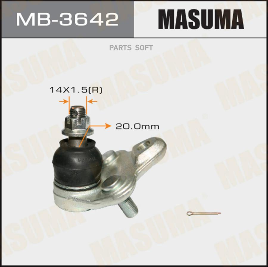 

Опора Шаровая L/R Masuma арт. MB-3642