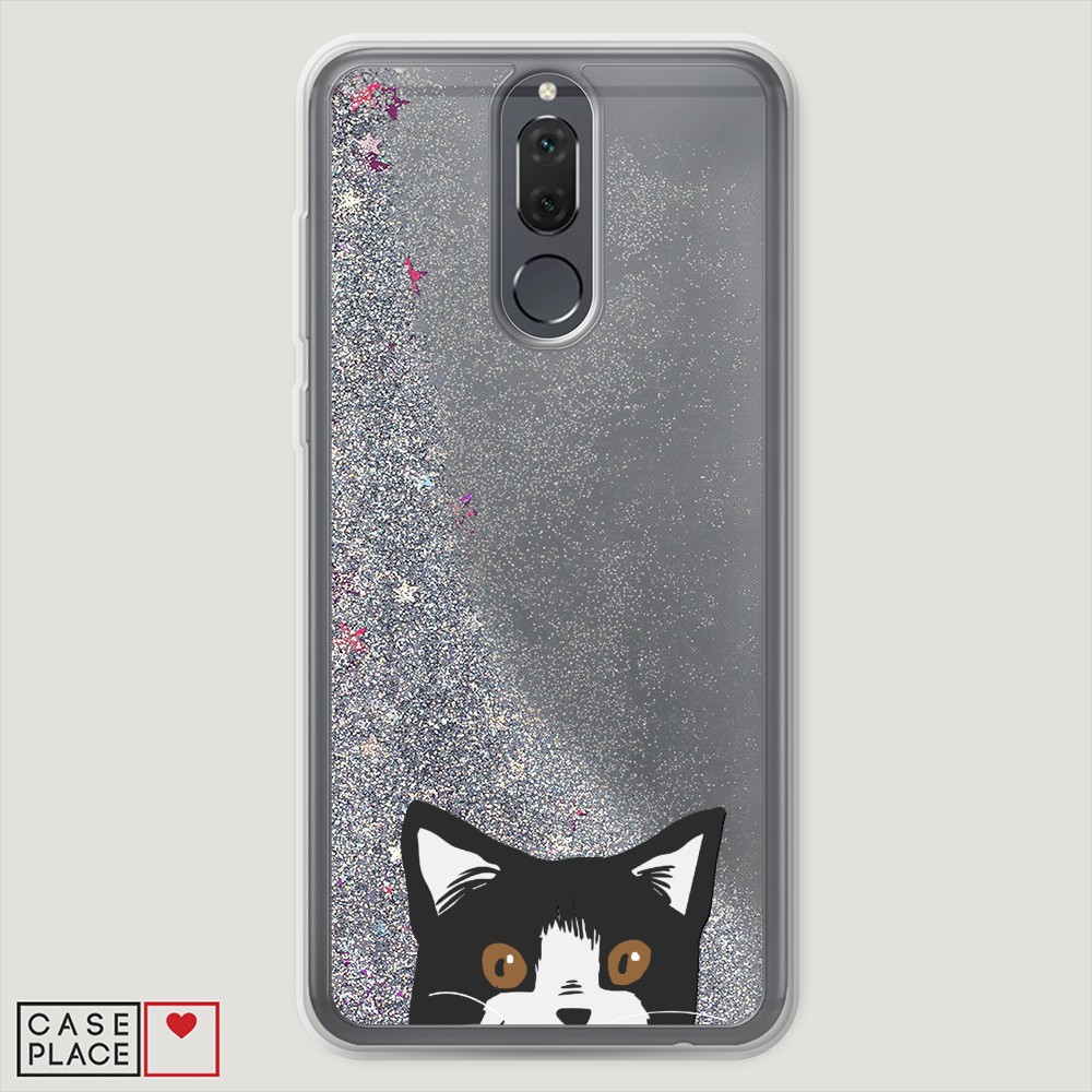 

Чехол Awog "Подглядывающий кот" на Huawei Nova 2i, 64191-1