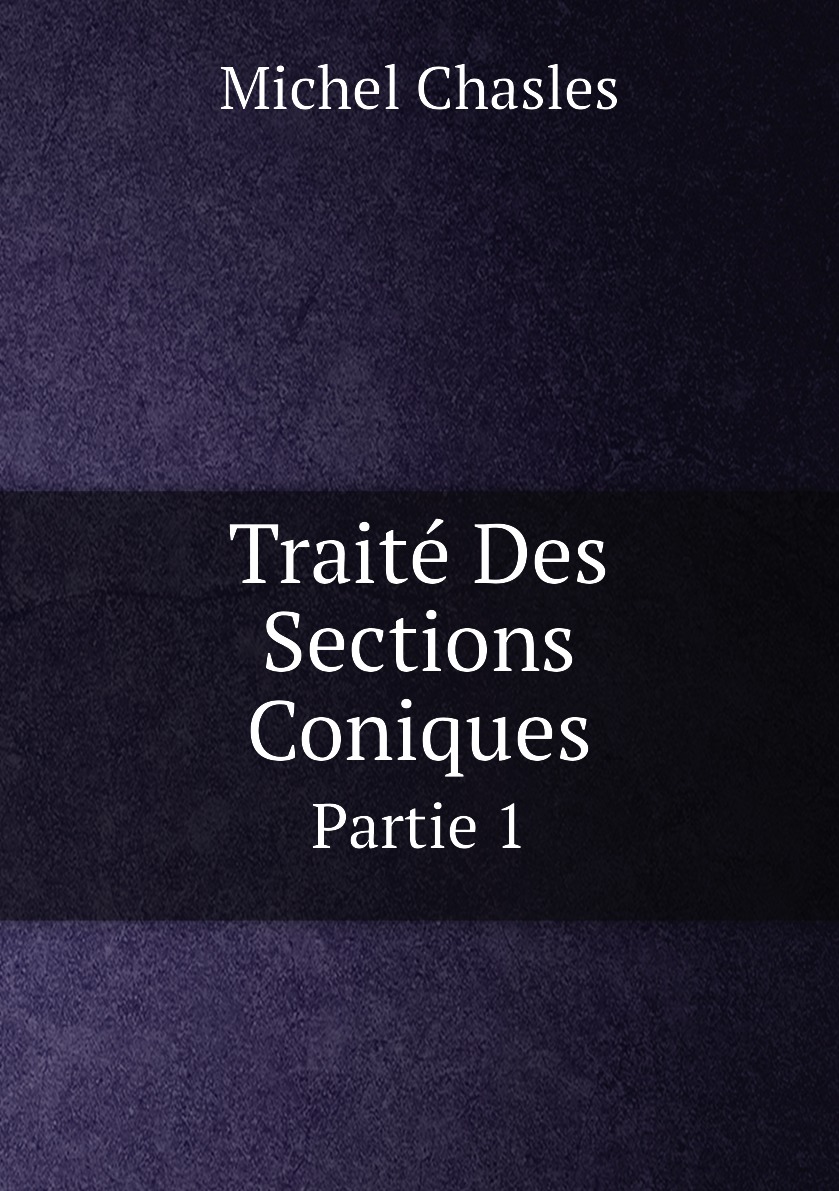 

Traite Des Sections Coniques