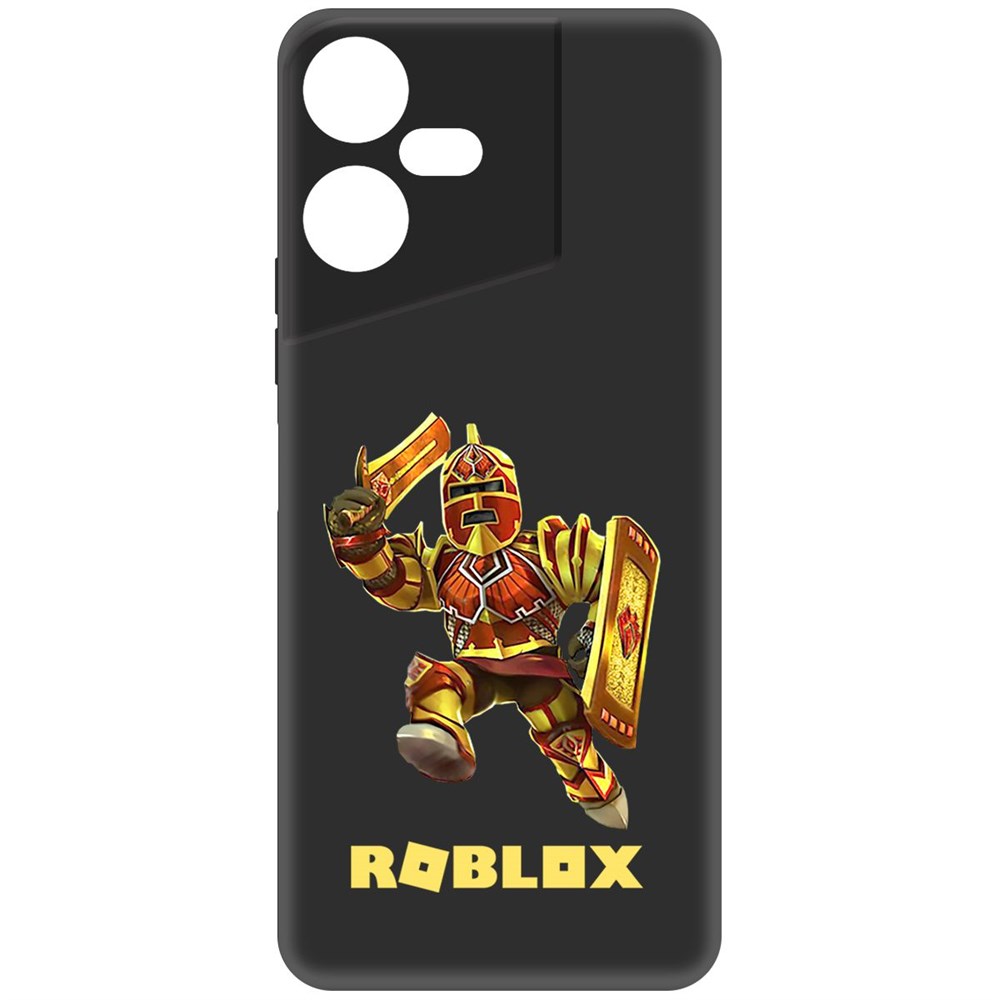 Чехол-накладка Krutoff Soft Case Roblox-Рэдклифф для Tecno Pova Neo 3 черный