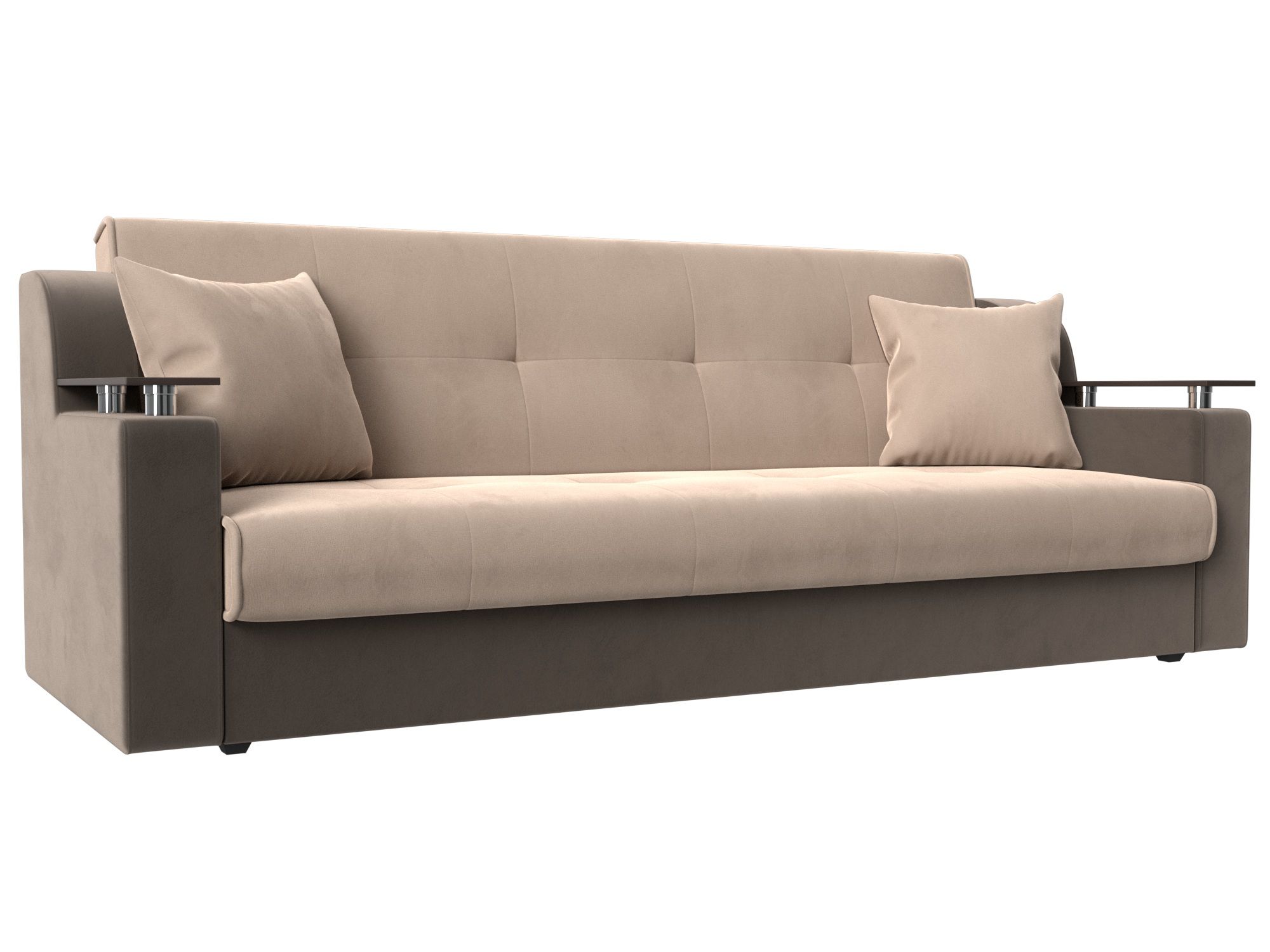 

Диван-книжка Хит Диванов Сенатор велюр, книжка, бежевый, 100199