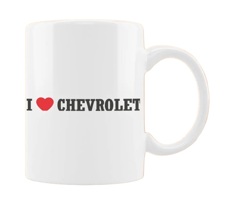 фото Кружка coolpodarok авто i love chevrolet