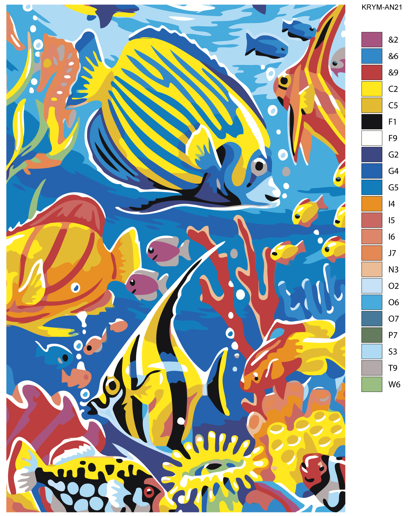 

Картина по номерам, Живопись по номерам, 60 x 90, KRYM-AN21, KRYM-AN21