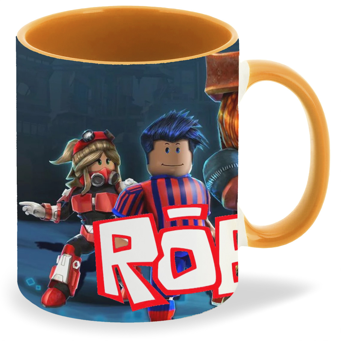 

Кружка оранжевая CoolPodarok Игра. Roblox Роблокс Пират