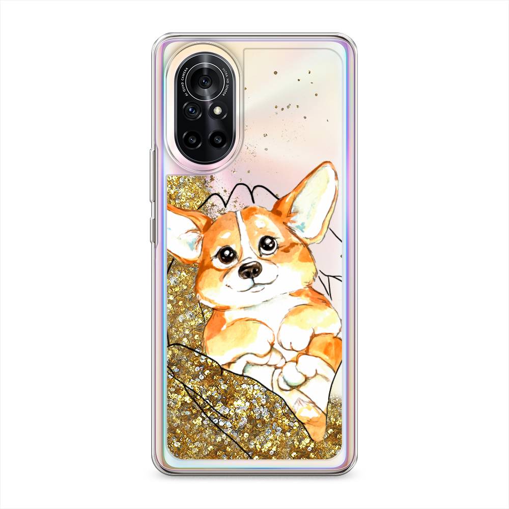 

Чехол Awog на Huawei Nova 8 "Корги в ладошках", Разноцветный, 6105790-1
