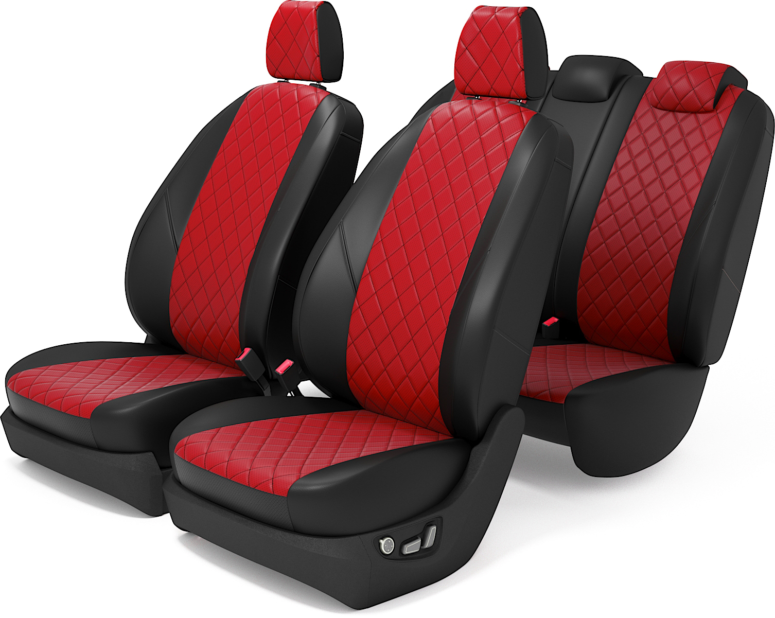 

Чехлы на сиденья для Рено Меган (Renault Megane 3 2009-2016) / AutoKot / LMegan32009201640, Черный;красный, LMegan3200920164060