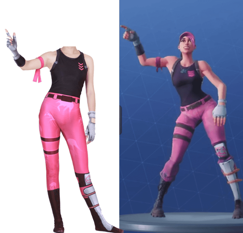 

Костюм Лидер в розовом Фортнайт (Rose Team Leader Fortnite)