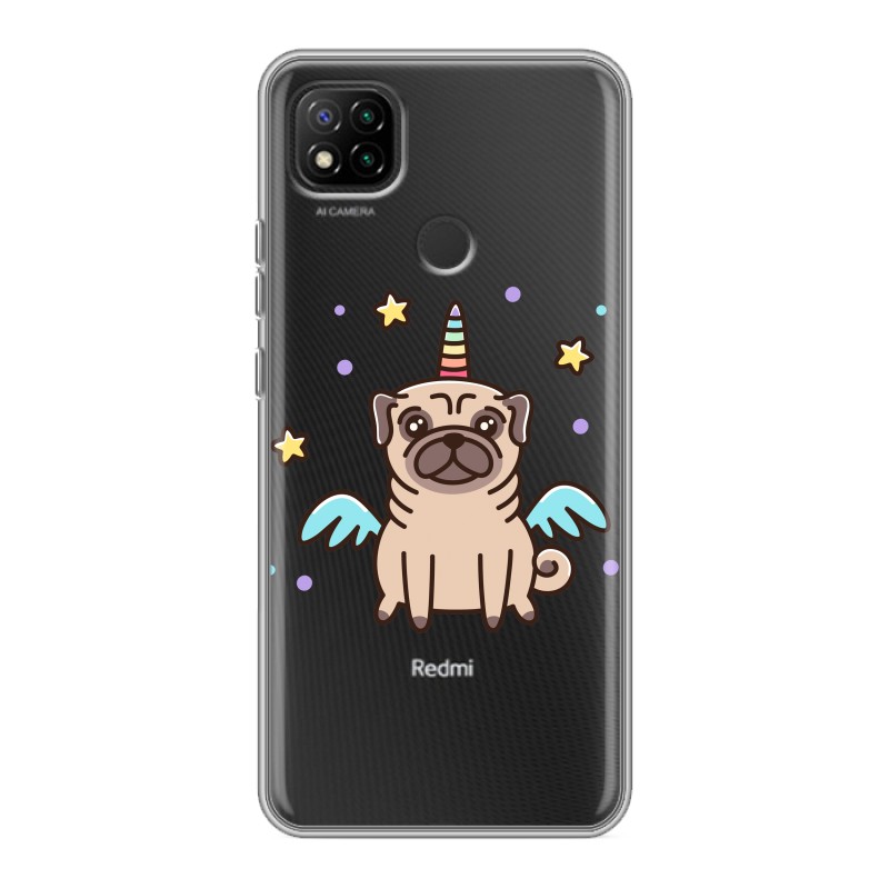 

Прозрачный чехол для Xiaomi RedMi 9C, 75524
