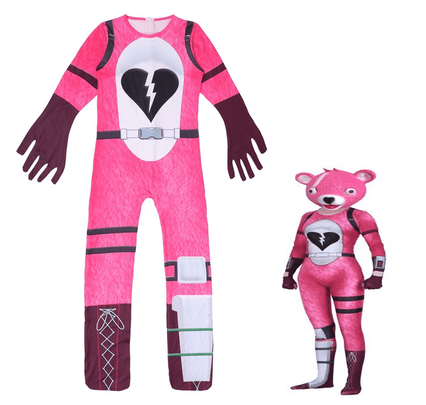 

Детский костюм Розовый медведь (Cuddle Team Leader Fortnite)