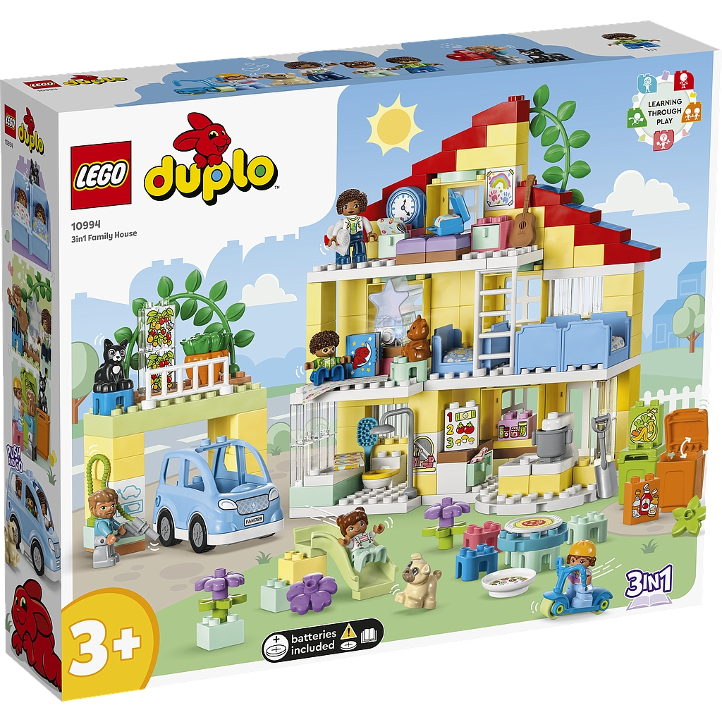 Конструктор LEGO DUPLO Town 10929 Модульный игрушечный дом - купить -  Товары для детей и родителей kids-shops.ru