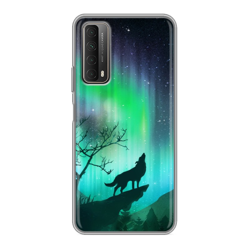 

Чехол для Huawei P Smart (2021) с рисунком и защитой камеры, 76732