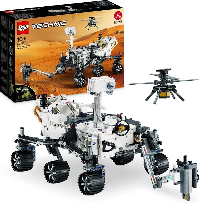 

Конструктор Lego Technic Марсоход NASA «Perseverance», 1132 деталей, 42158