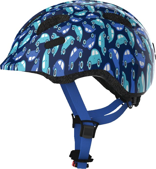 

Велошлем Abus Smiley 2.0 р.M(50-55), blue car, Синий;черный, Smiley 2.0