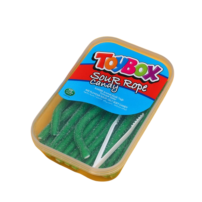 Мармелад кислые веревки TOYBOX LICORICE яблоко, 200 г