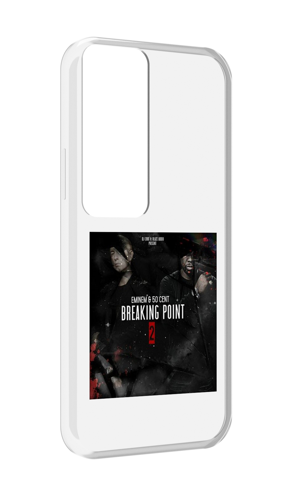 

Чехол MyPads Eminem & 50 Cent - Breaking Point 2 для Tecno Pova Neo 2, Прозрачный, Tocco