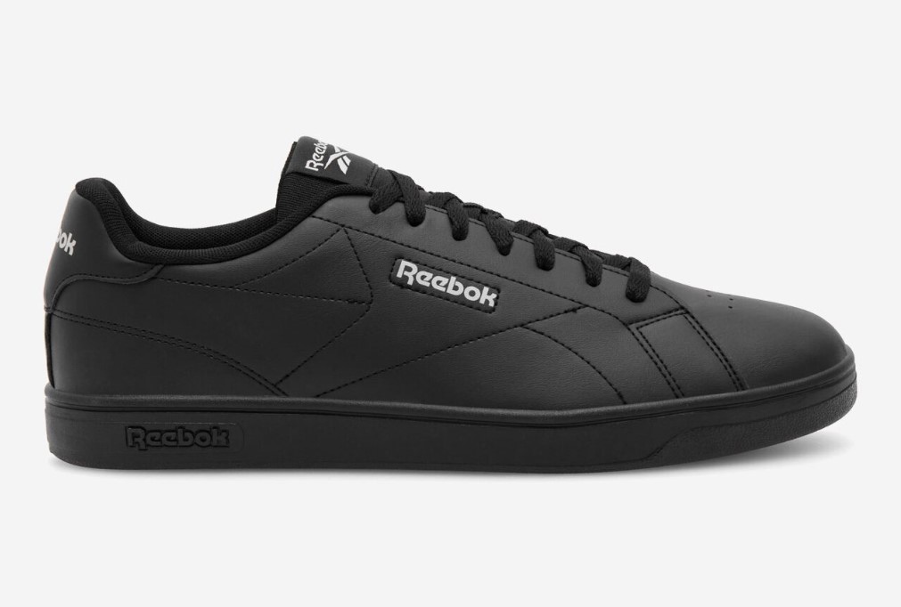 

Кеды мужские Reebok Court Clean черные 4 US, Черный, Court Clean