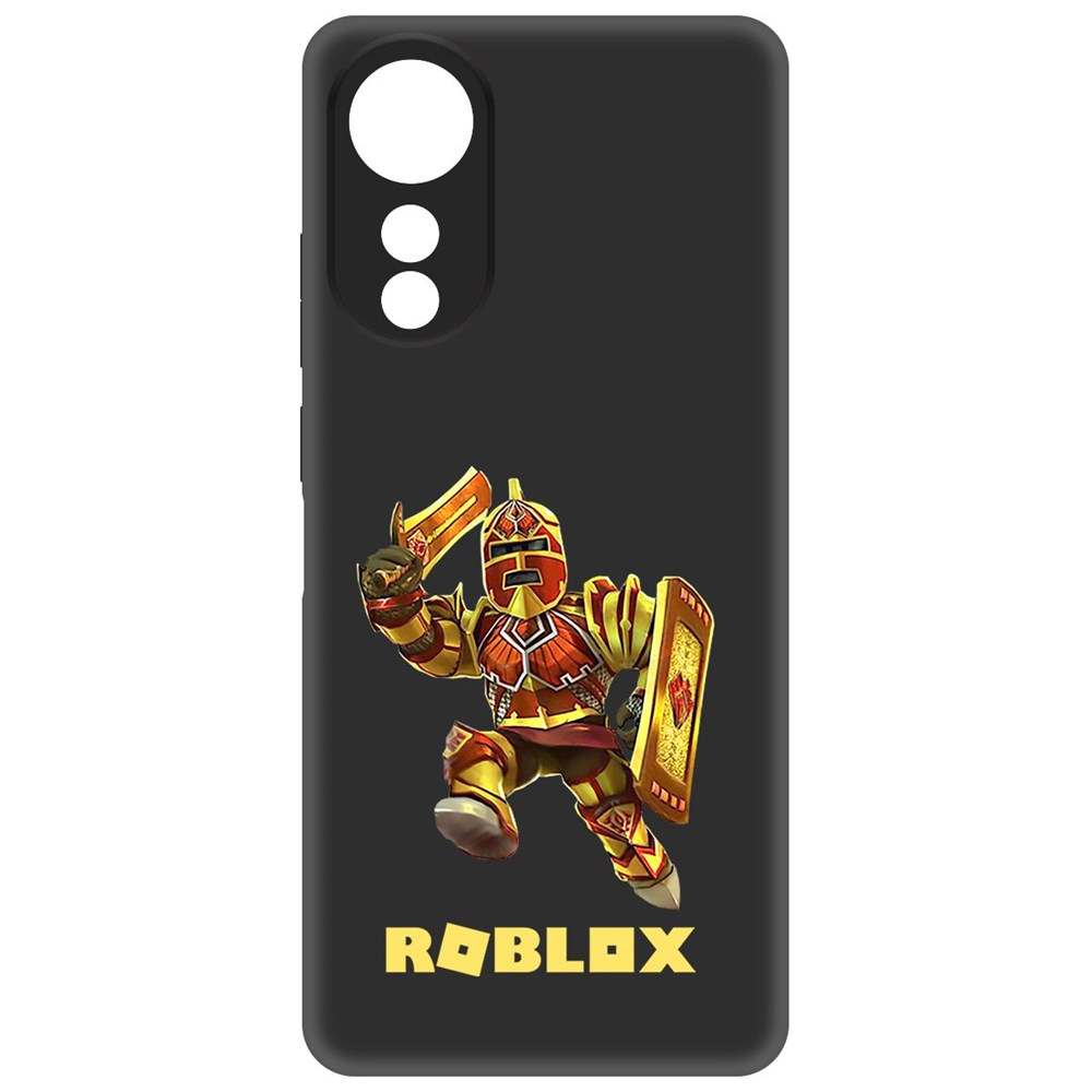 

Чехол-накладка Krutoff Soft Case Roblox-Рэдклифф для Oppo A78 4G черный