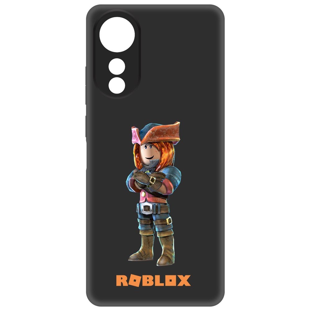 

Чехол-накладка Krutoff Soft Case Roblox-Эзебель для Oppo A78 4G черный