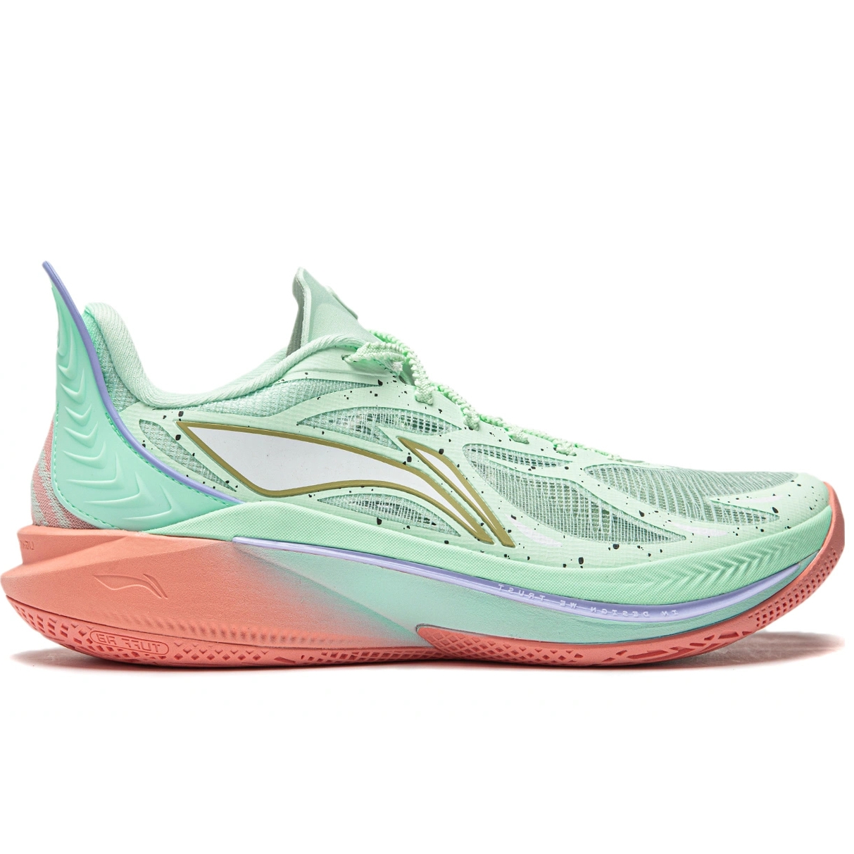 

Кроссовки мужские Li-Ning Sonic зеленые 12 US, Зеленый, Sonic