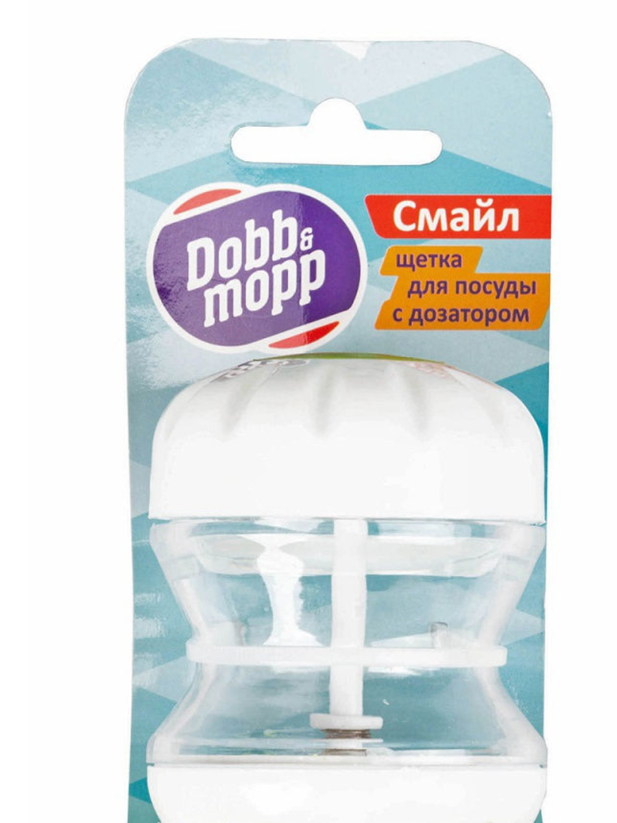 фото Щетка dobb&mopp смайл для мытья посуды