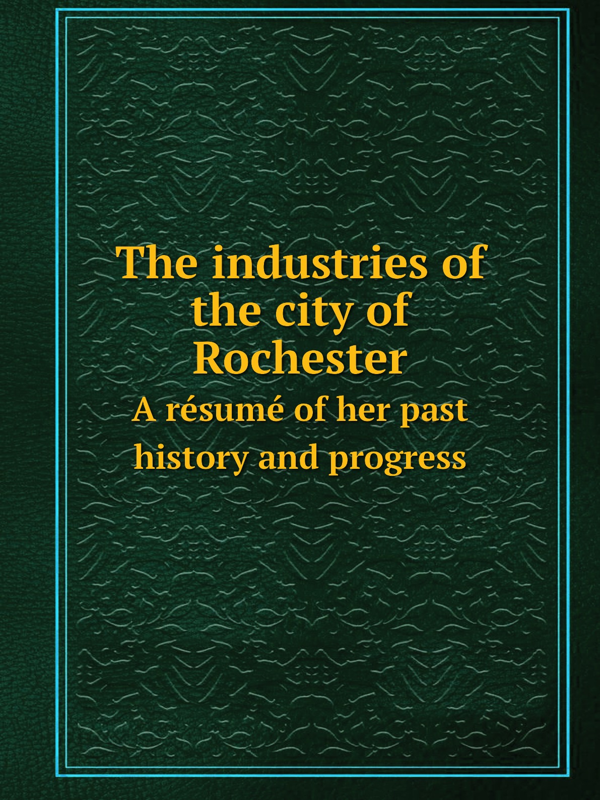 

The industries of the city of Rochester