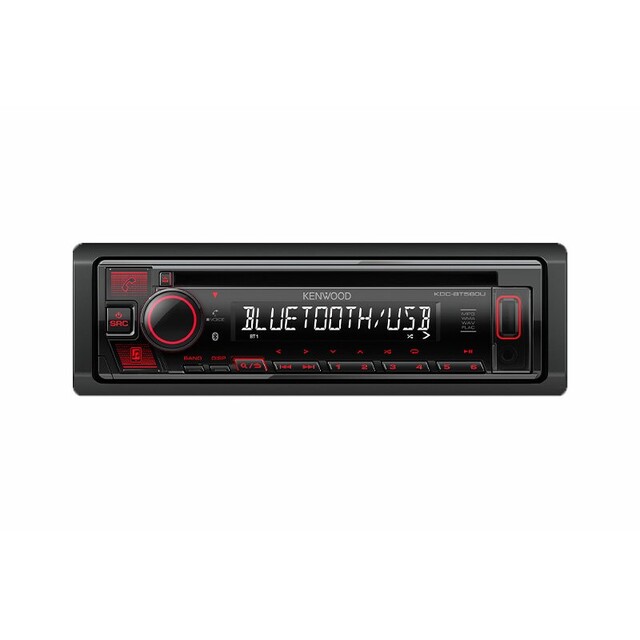 Автомагнитола KENWOOD KDC-BT560U DSP 204-сегментный 1-строчный текстовый дисплей 1450000₽