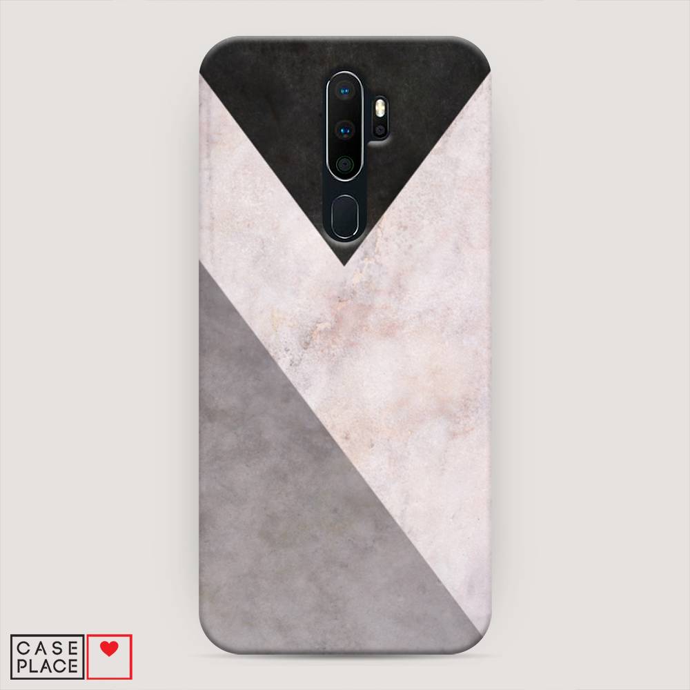 

Пластиковый чехол "Геометричный мрамор" на Oppo A9 (2020), 251920-2