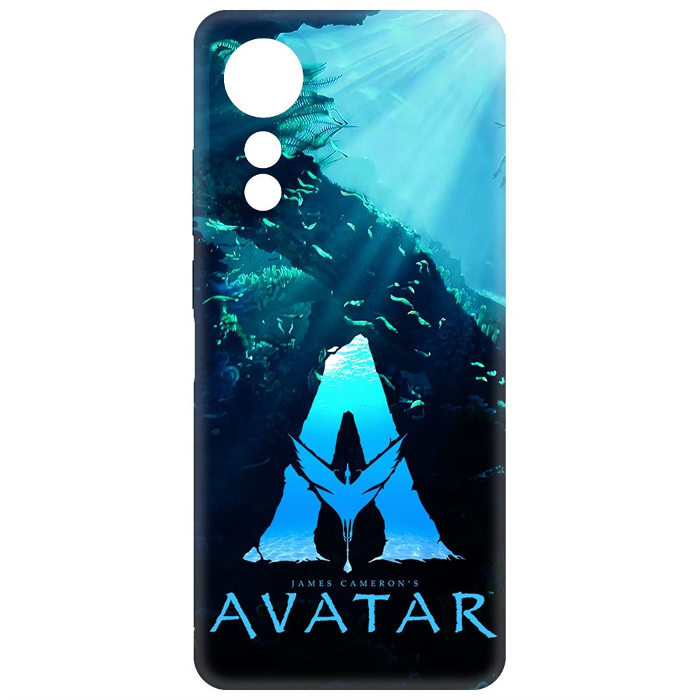 

Чехол-накладка Krutoff Soft Case Аватар - Цветное лого для Oppo A78 4G черный