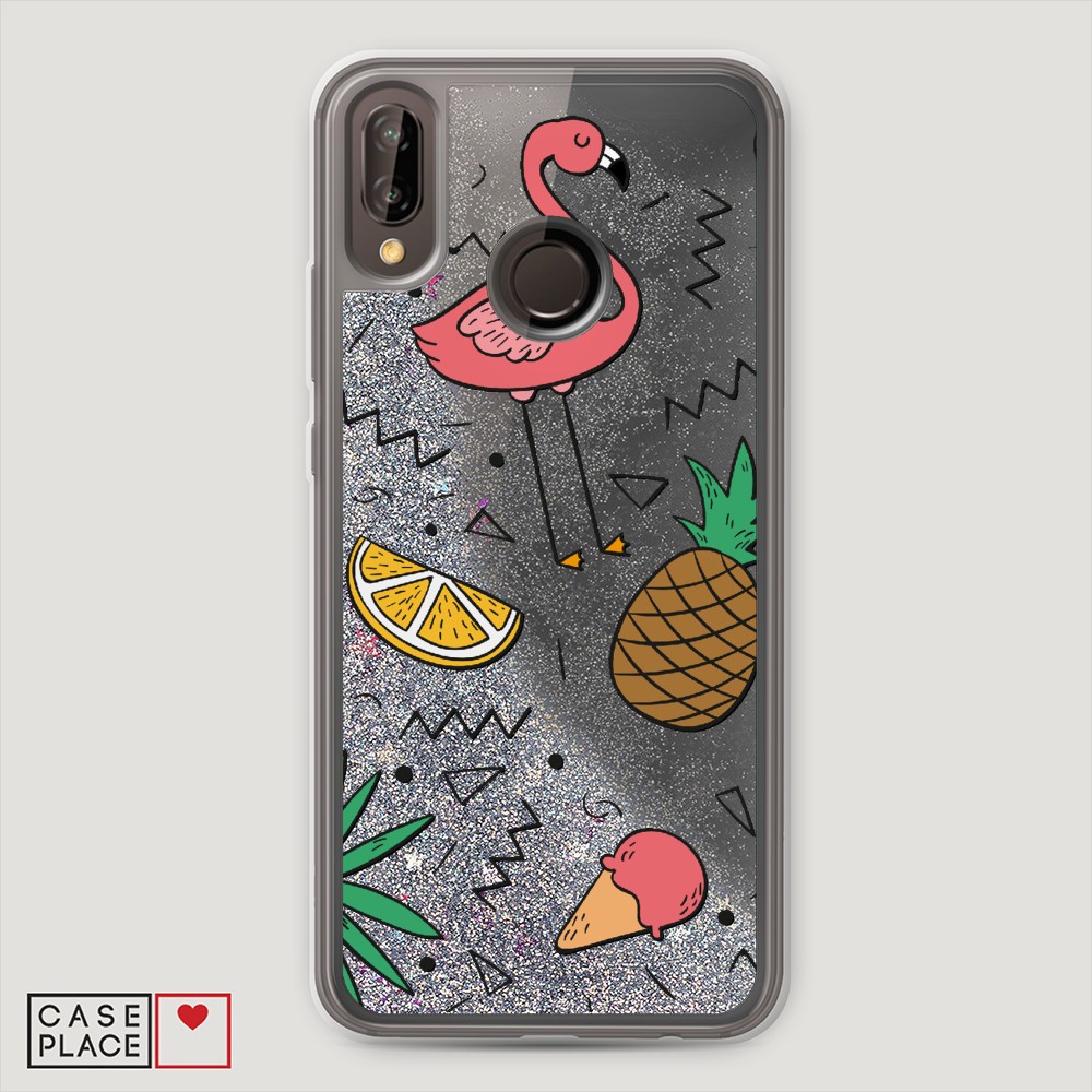 

Чехол Awog на Huawei P20 Lite/Nova 3E "Гавайский фон", Разноцветный, 65691-1