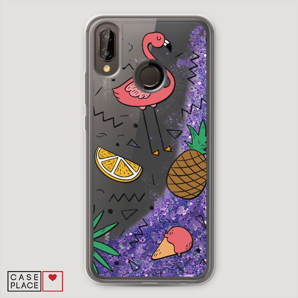 

Чехол Awog на Huawei P20 Lite/Nova 3E "Гавайский фон", Разноцветный, 65692-1