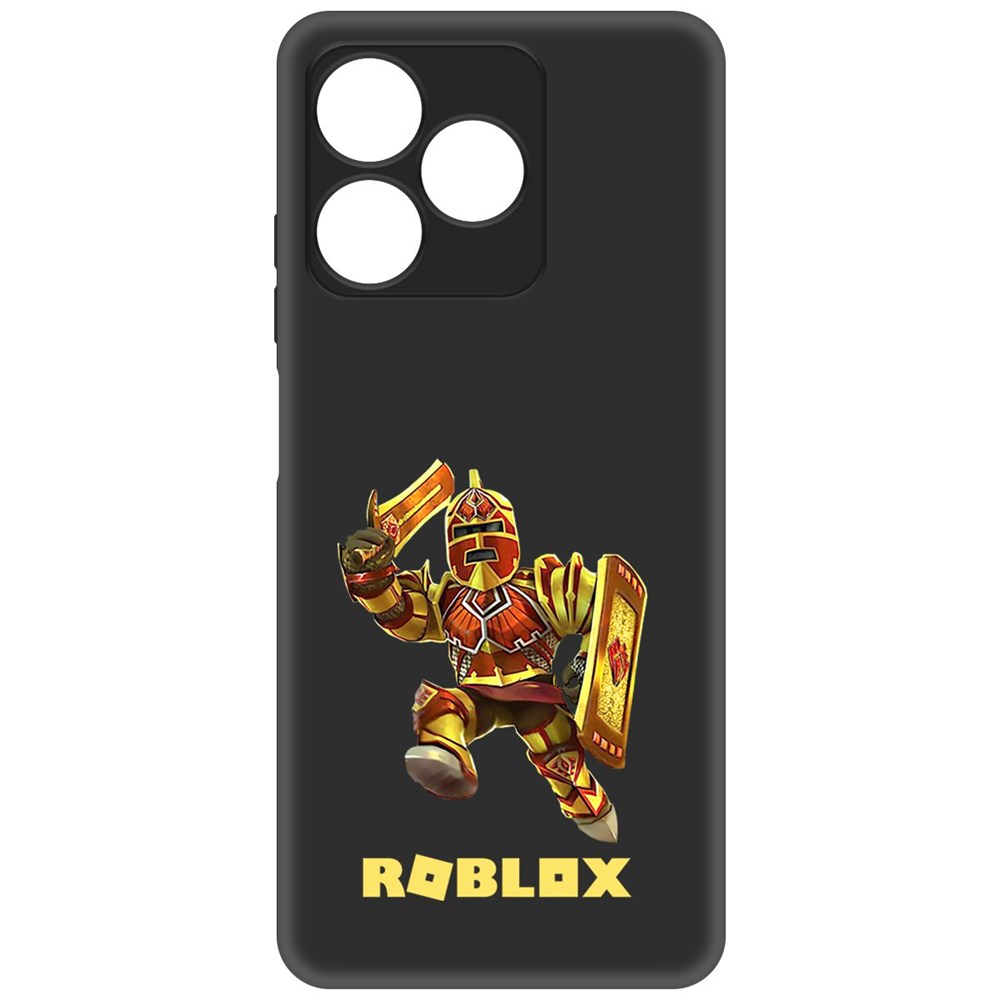 Чехол-накладка Krutoff Soft Case Roblox-Рэдклифф для Realme C53 600015231392 черный