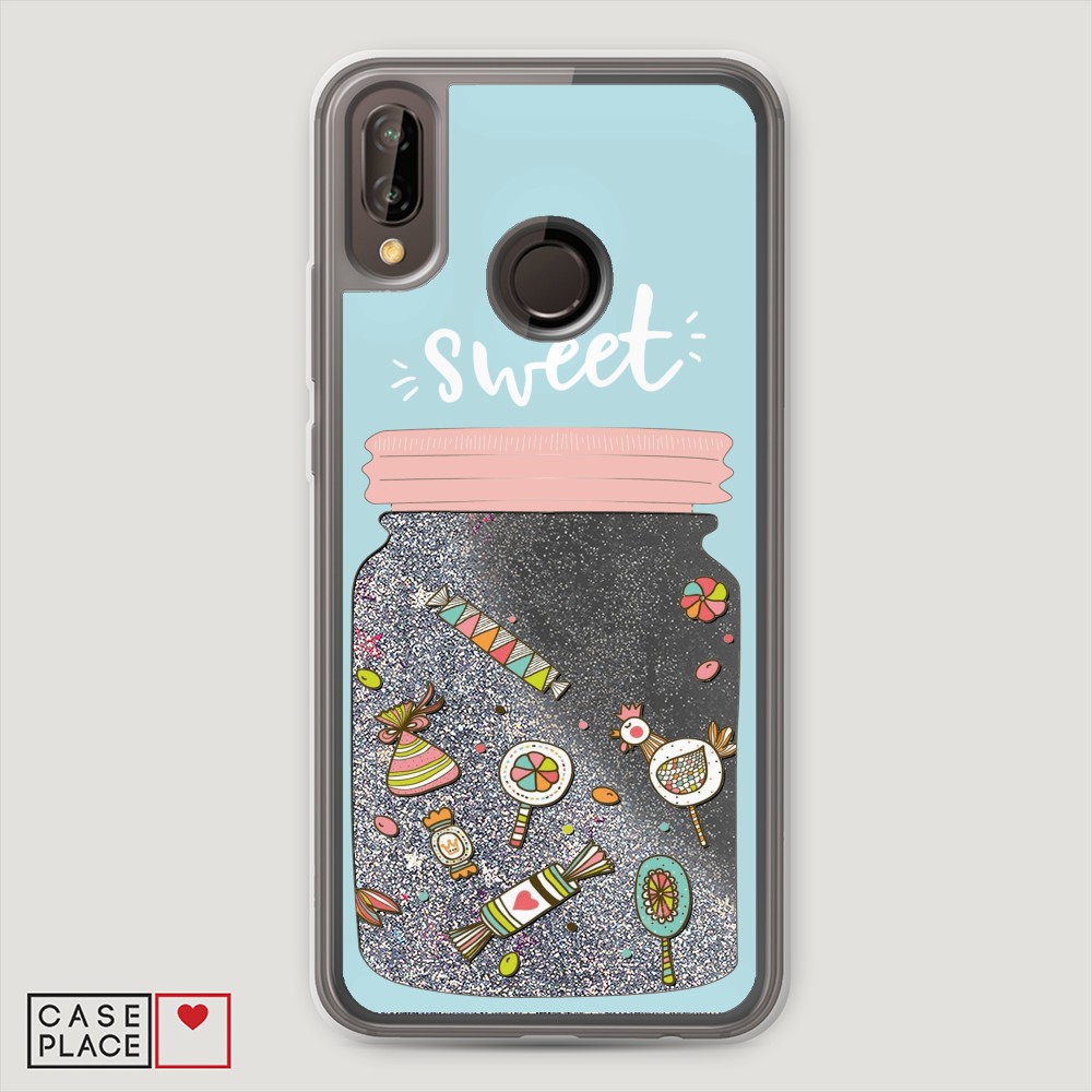 

Чехол Awog на Huawei P20 Lite/Nova 3E "Конфетки в банке", Разноцветный, 65691-1