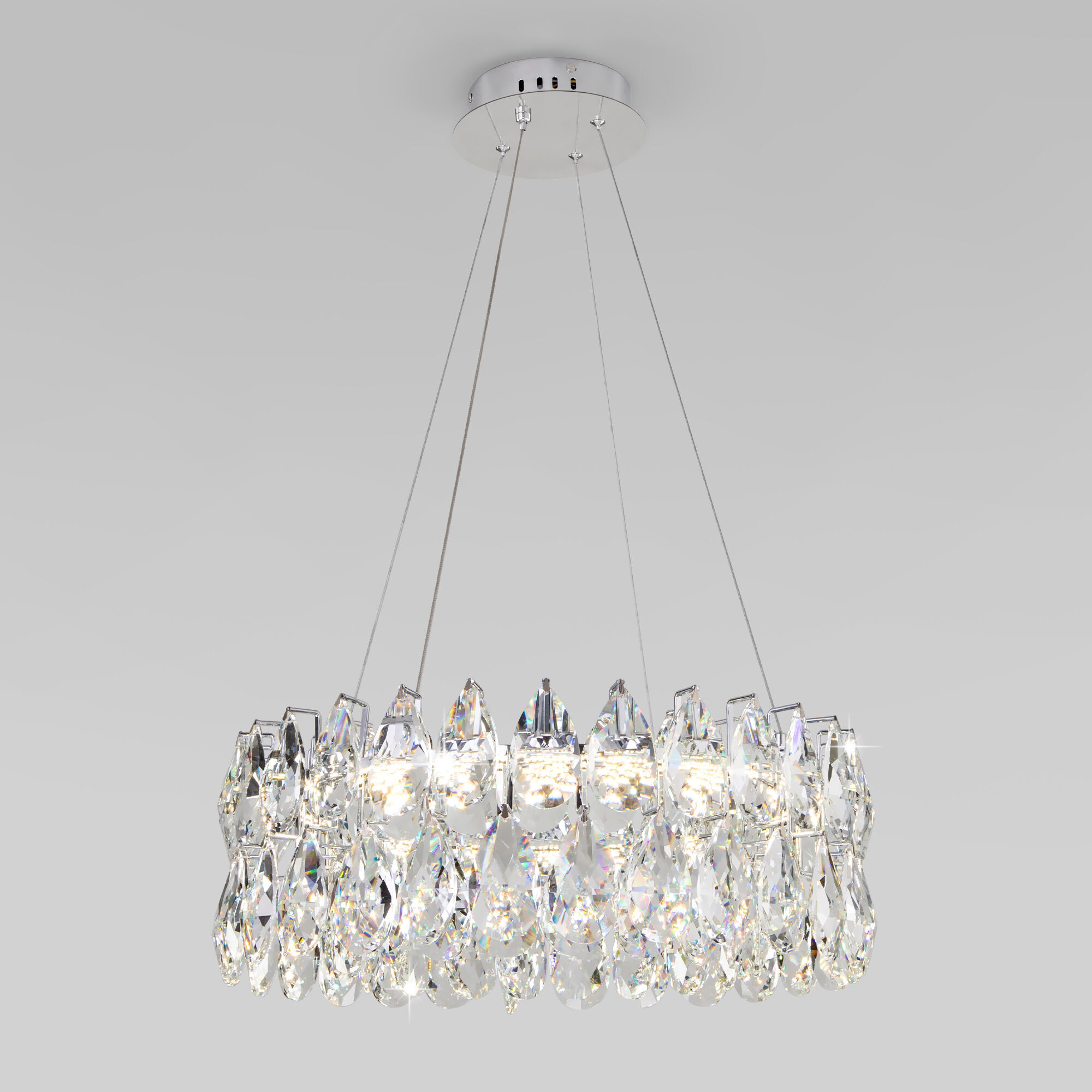 

Люстра подвесная LVK 916-600 CH LED D60H120, LVK 916-600 CH