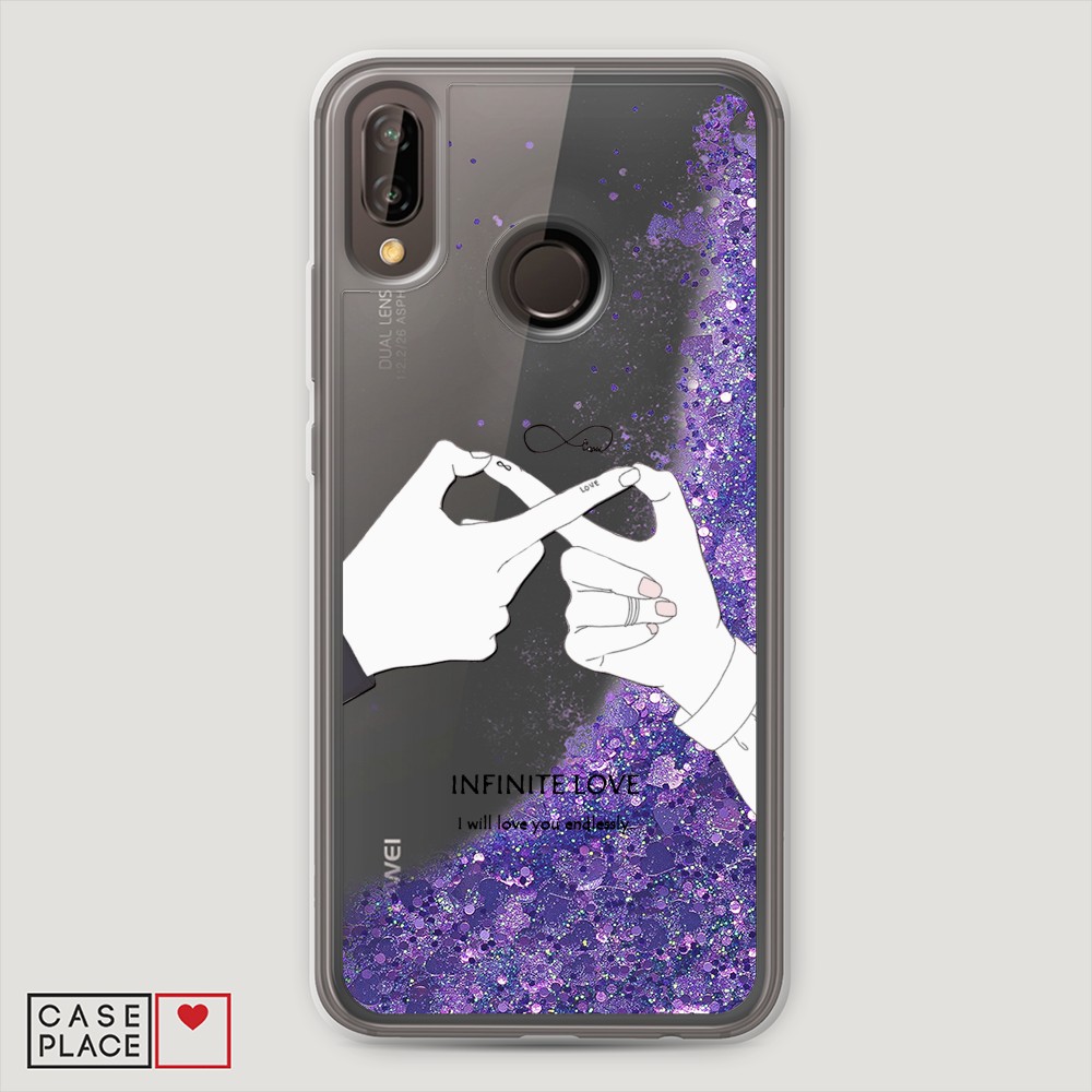 

Чехол Awog на Huawei P20 Lite/Nova 3E "Любовь навсегда", Разноцветный, 65692-1