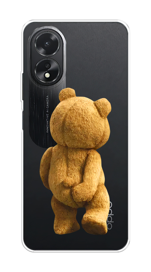 

Чехол на Oppo A38/A18 "Медвежья спина", Коричневый;прозрачный, 2515350-1