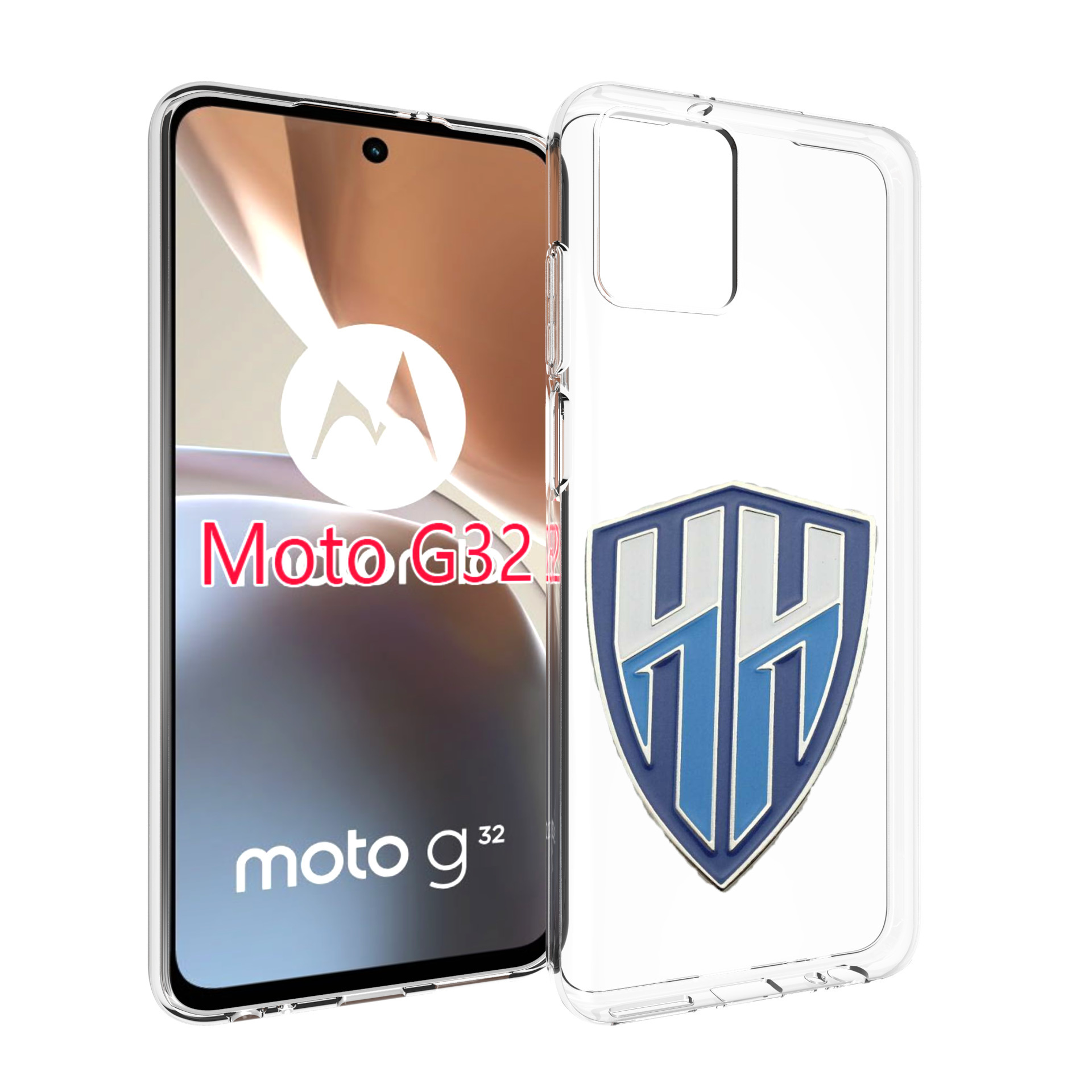 

Чехол MyPads фк нижнии новгород мужской для Motorola Moto G32, Прозрачный, Tocco