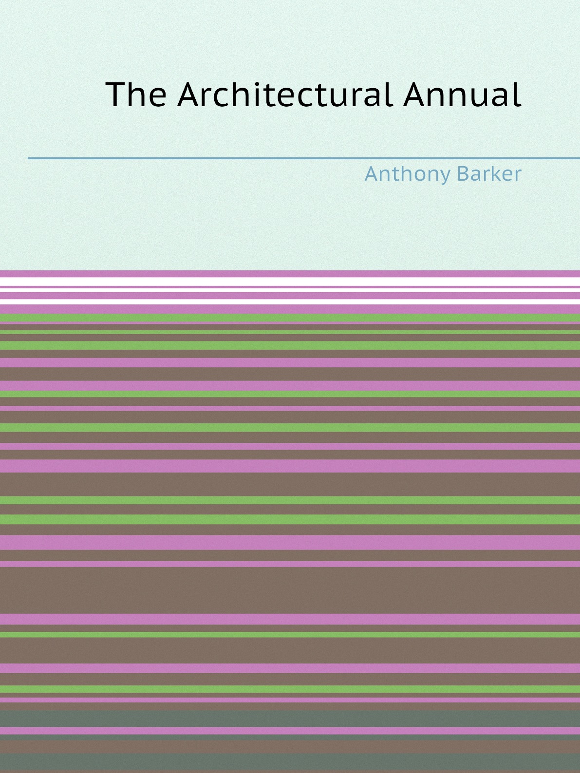 

The Architectural Annual