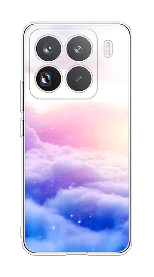 

Чехол на Xiaomi 15 Pro Небеса, Голубой;белый;розовый, 323750-1