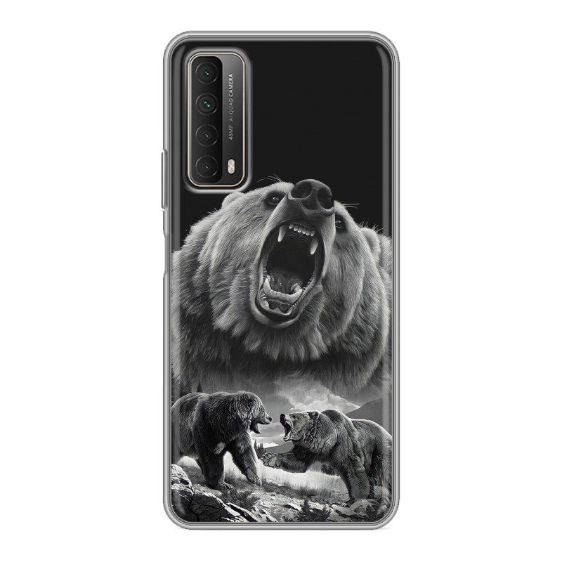 

Чехол для Huawei P Smart (2021) с рисунком и защитой камеры, 76732