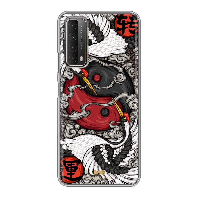 

Чехол для Huawei P Smart (2021) с рисунком и защитой камеры, 76732