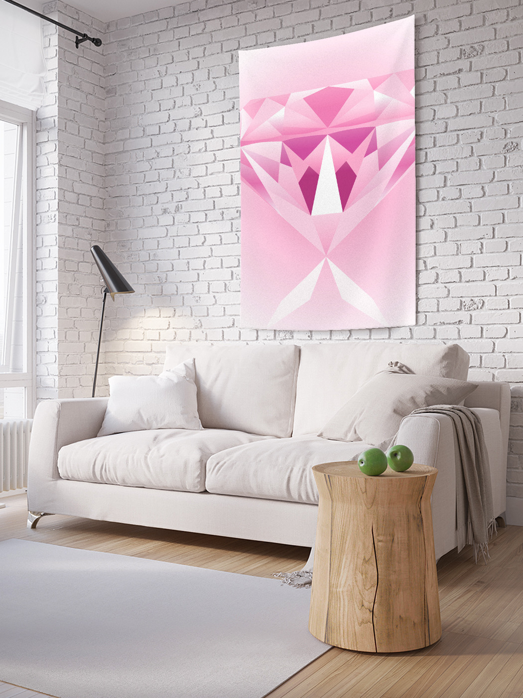 

Вертикальное фотопанно на стену JoyArty Драгоценный бриллиант 100x150 см, Драгоценный бриллиант