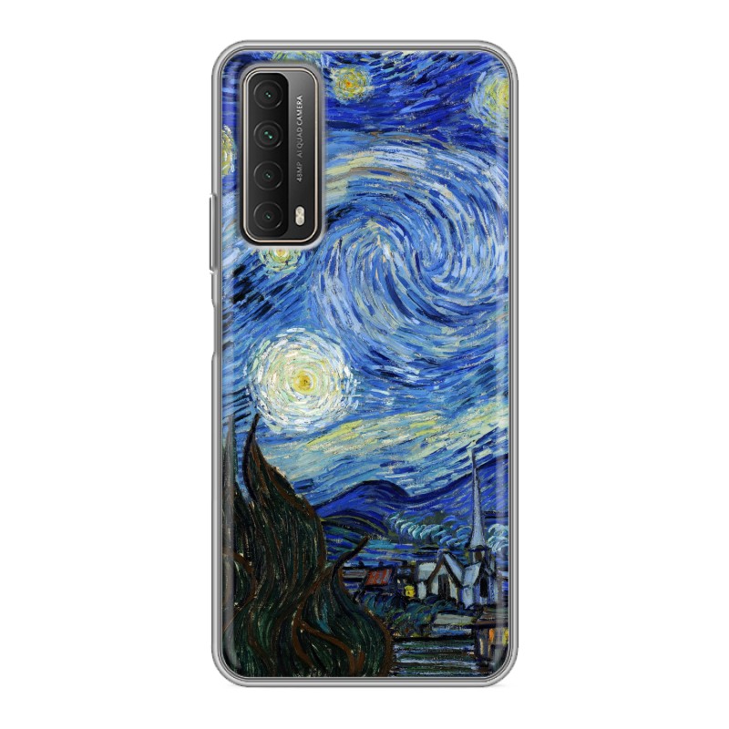

Чехол для Huawei P Smart (2021) с рисунком и защитой камеры, 76732