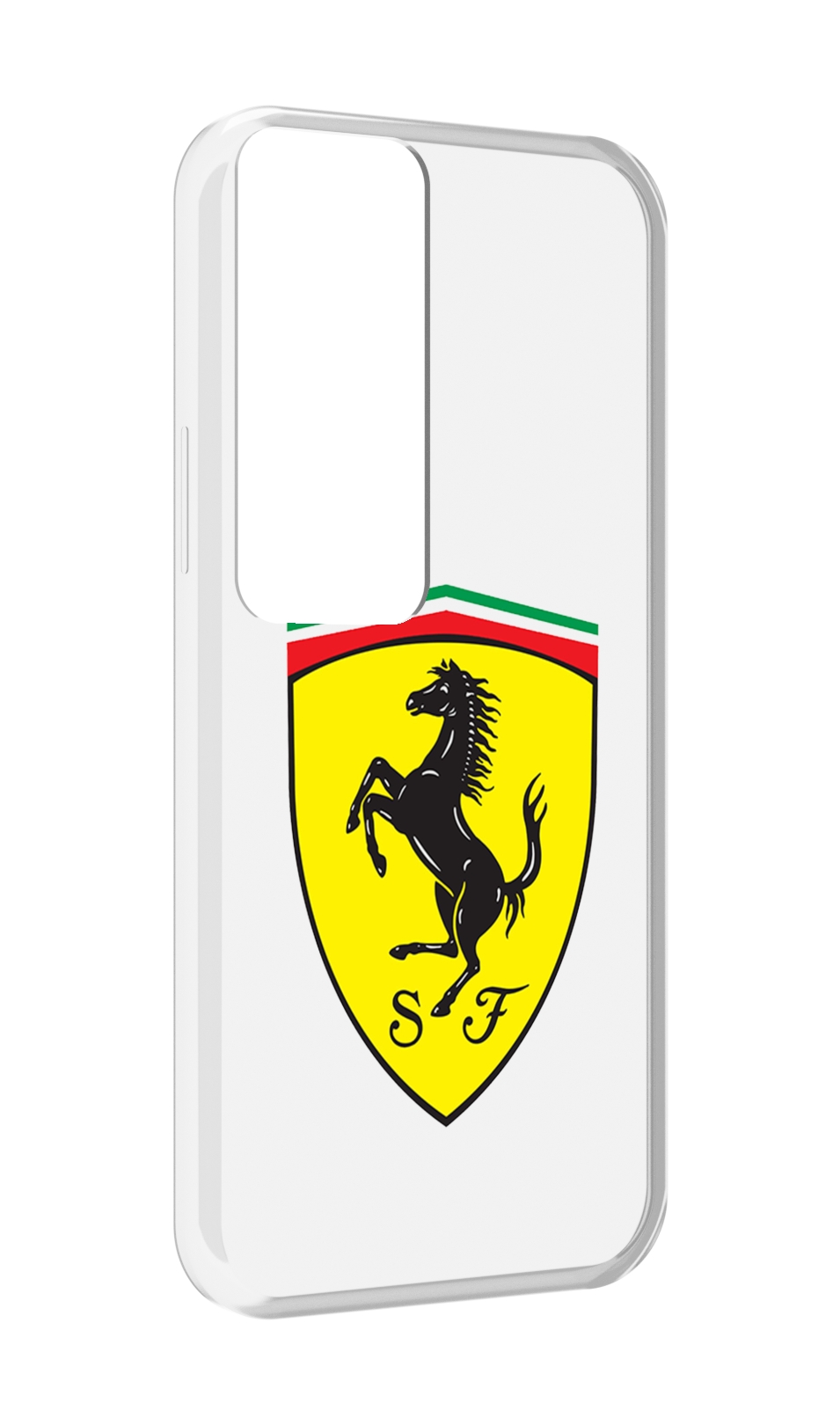 

Чехол MyPads Ferrari-3 мужской для Tecno Pova Neo 2, Прозрачный, Tocco