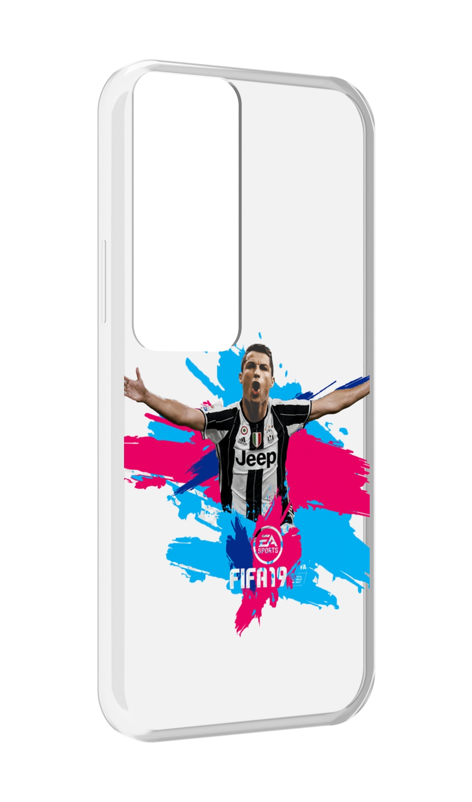 

Чехол MyPads Fifa-2019-2020-2021-2022 мужской для Tecno Pova Neo 2, Прозрачный, Tocco