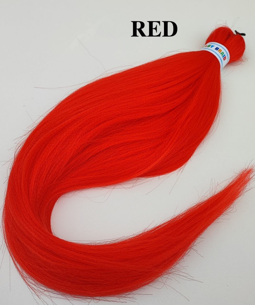 Канекалон Для Плетения Волос Easy Braid Цвет Red Красный Длина 65 См