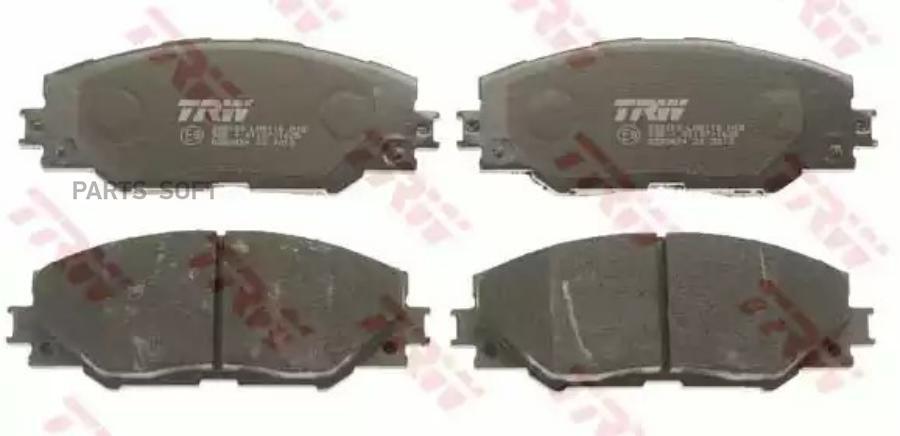 

Колодки Тормозные Toyota Auris (07-),Rav 4 (09-,13-) Передние (4Шт.) Trw Gdb3424