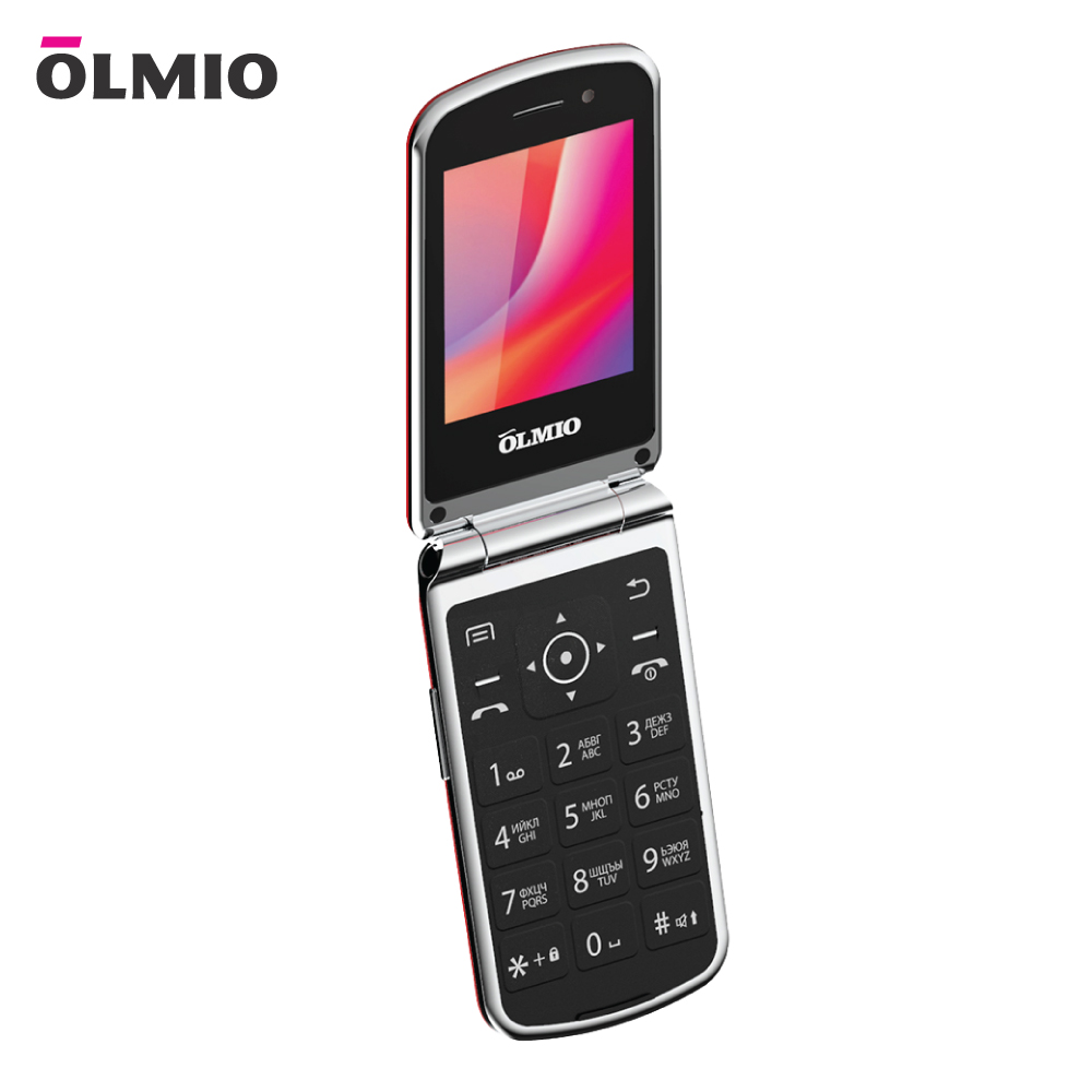 Мобильный телефон Olmio F28 Red Мобильный телефон Olmio F28 красный 38685