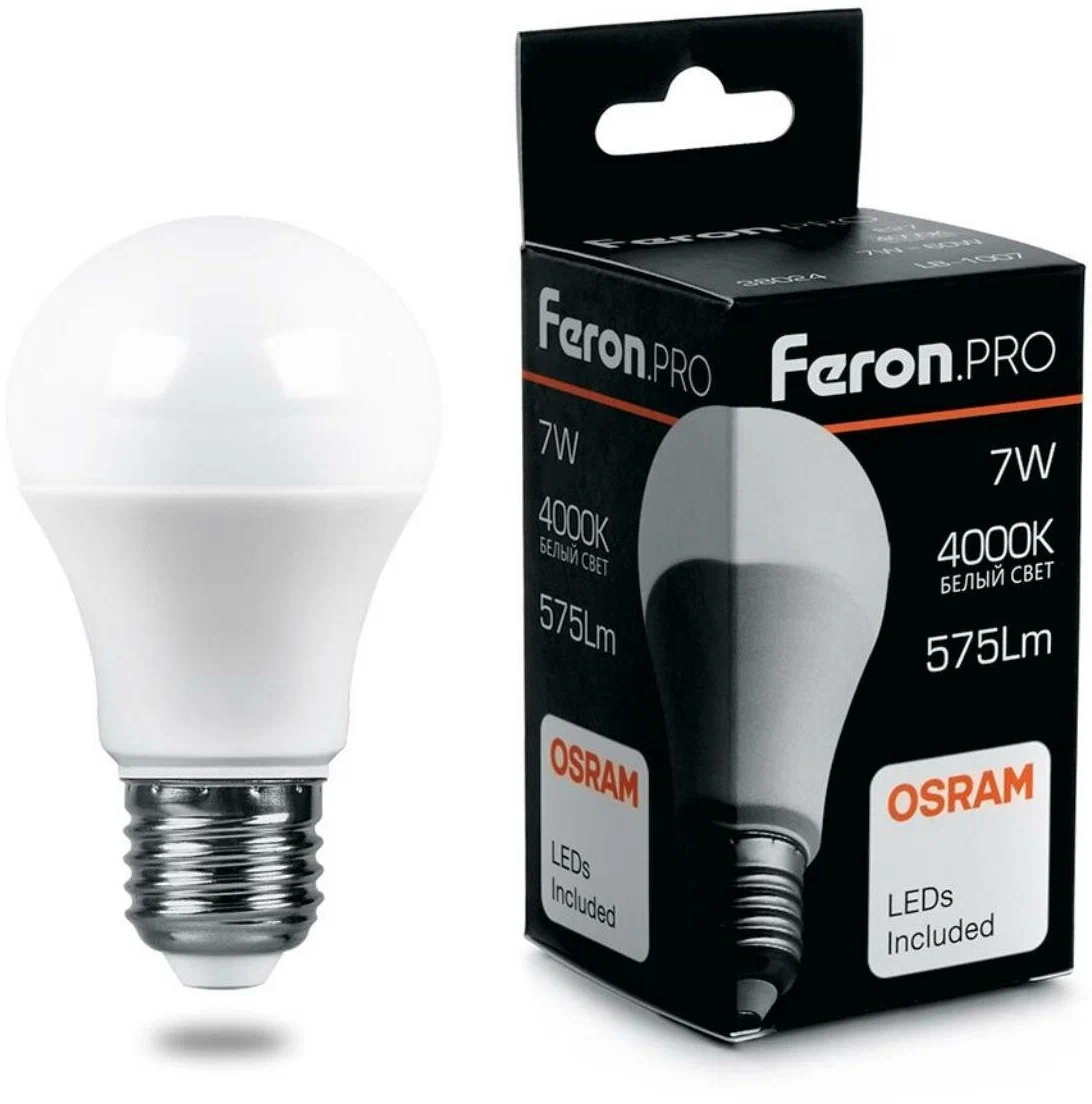 

Лампочка светодиодная Feron LB-1011, 38029, 11W, E27 (комплект 10 шт.)